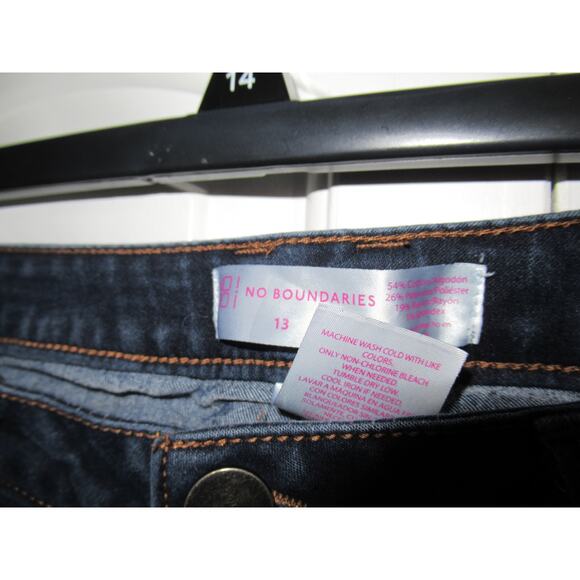 Bootcut Dark Blue Jeans - Picture 3 of 3